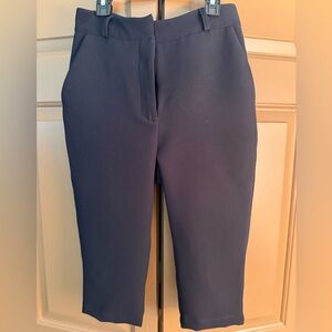 Flavio Castellani Black Capri Pants - NWT